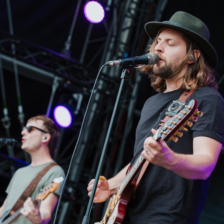 Welshly Arms rocken die Bühne (Foto: SWR / Ronny Zimmermann)