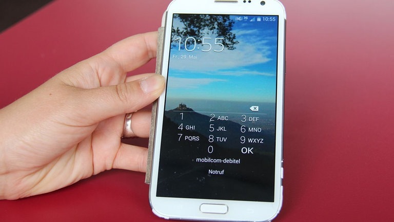 Foto: SWR3 Handy sicher machen (Foto: SWR3)