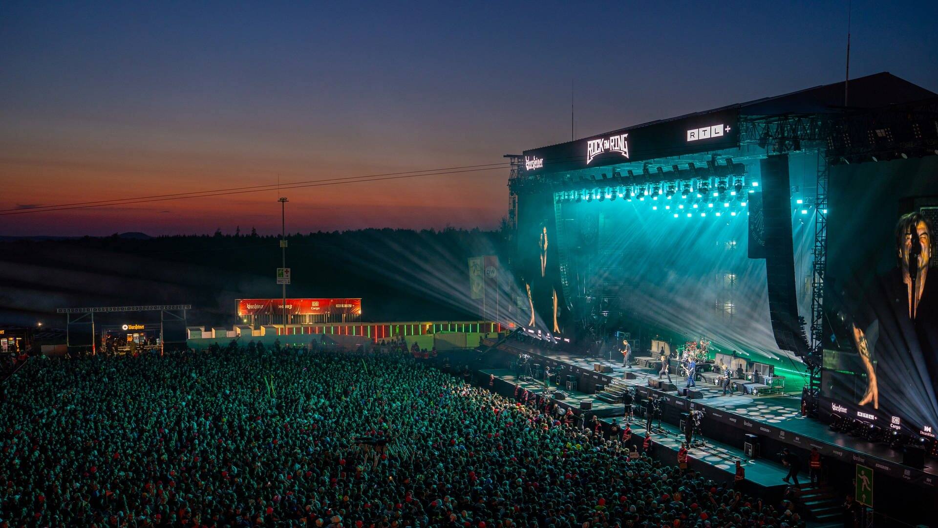 Die Toten Hosen sind als Headliner am Sonntagabend bei Rock am Ring auf der Hauptbühne (Foto: SWR3, SWR3 / Ronny Krautz)