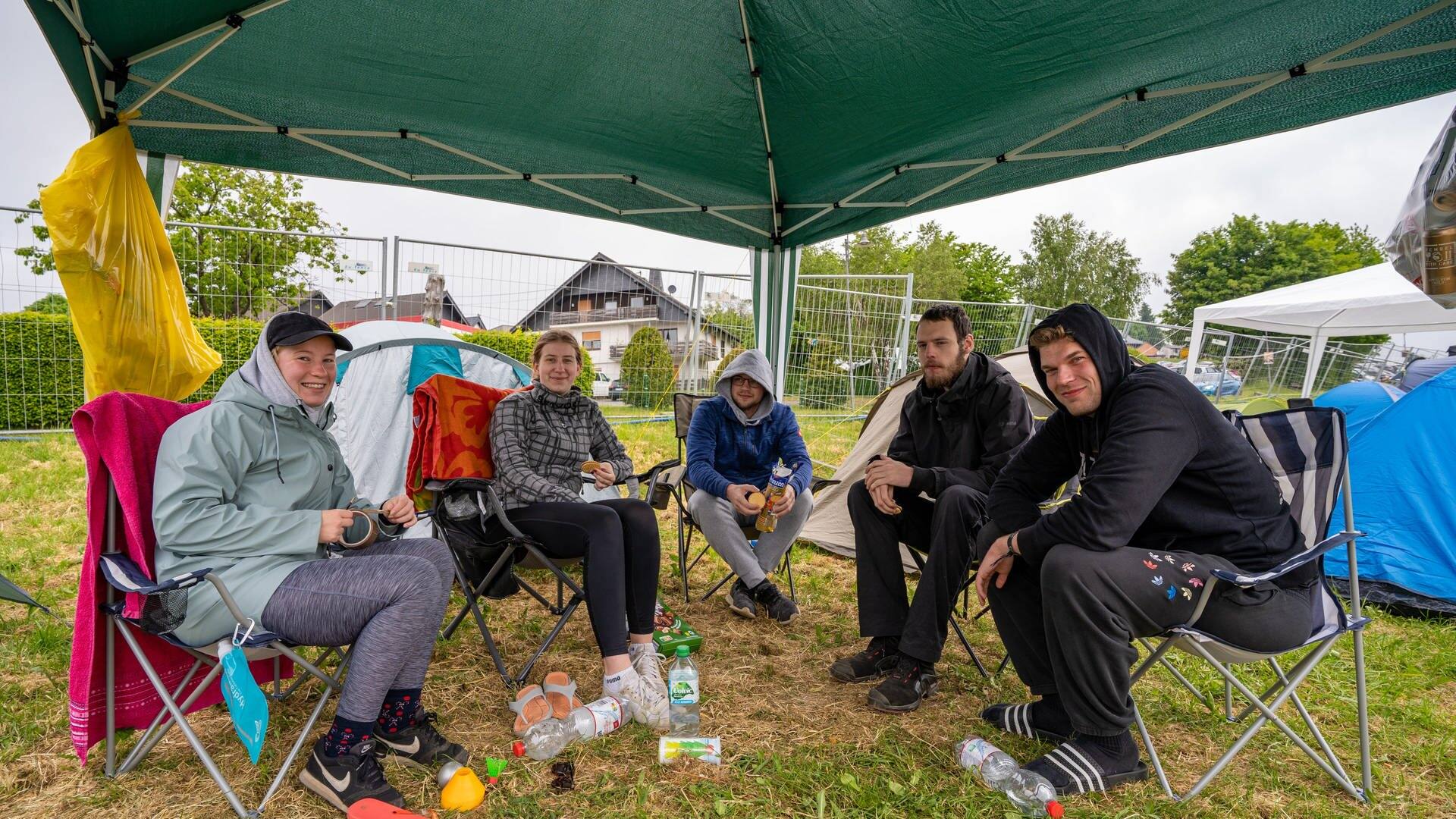 Ein Camp nach dem aufstehen (Foto: SWR3, SWR3 / Ronny Krautz)
