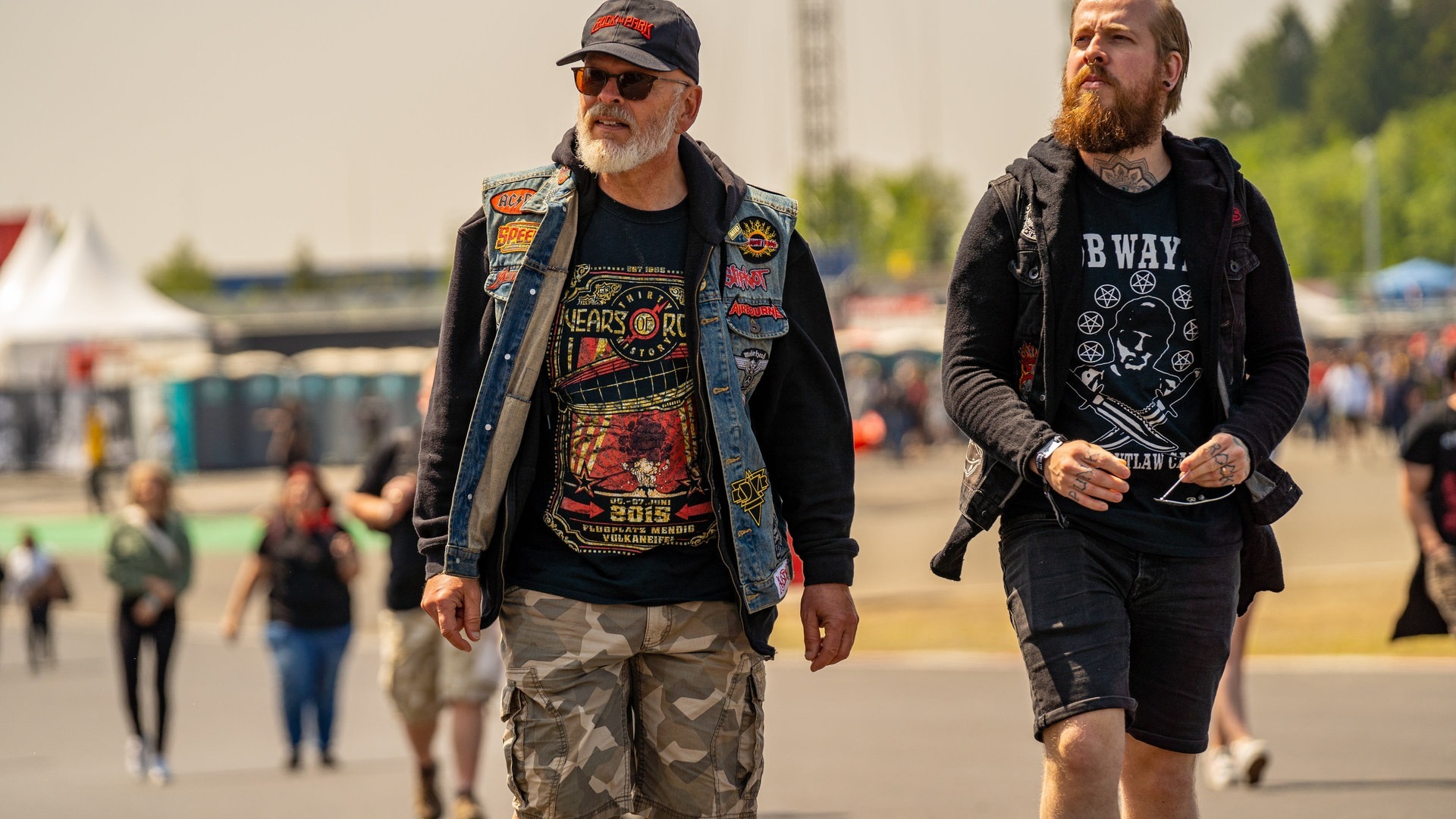 Foto: SWR3, SWR3 / Ronny Krautz Zwei Besucher kommen an (Foto: SWR3, SWR3 / Ronny Krautz)