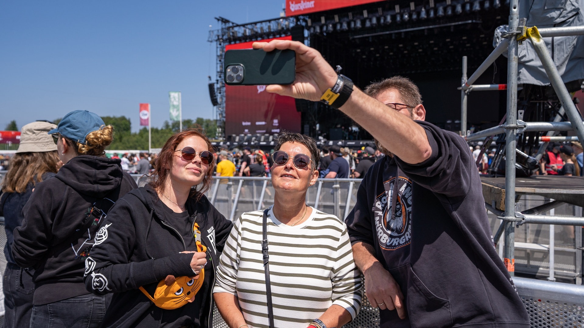 Foto: SWR3, SWR3 / Ronny Krautz Familie an der Bühne (Foto: SWR3, SWR3 / Ronny Krautz)