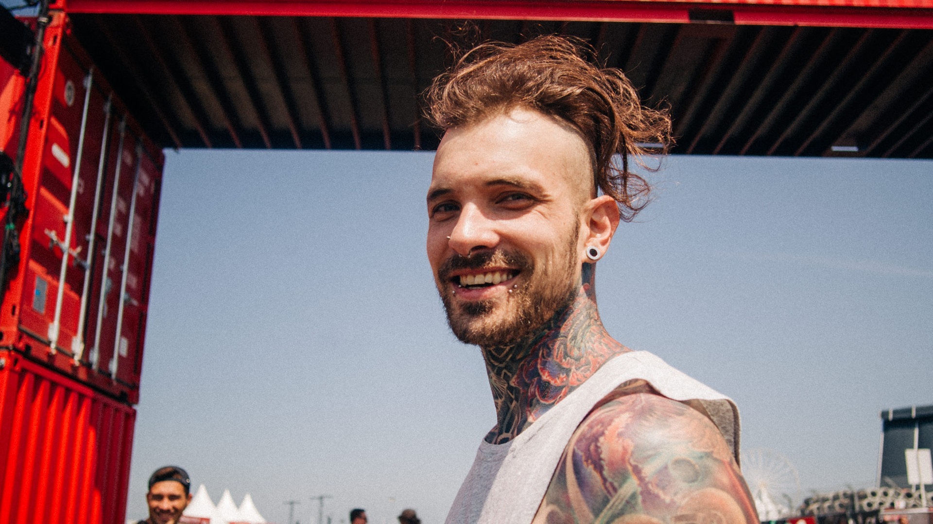 Foto: SWR3, SWR3 / Niko Neithardt Ein Mann freut sich auf das Festival (Foto: SWR3, SWR3 / Niko Neithardt)