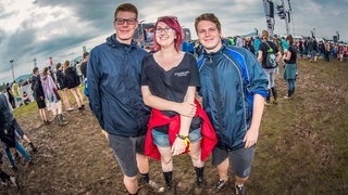 Schlamm und happy People bei Rock am Ring - RON_8733.jpg-97589 (Foto: SWR DASDING) Schlamm und happy People bei Rock am Ring - RON_8733.jpg-97589