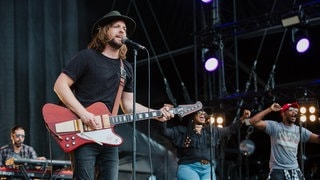 Welshly Arms rocken die Bühne (Foto: SWR / Ronny Zimmermann) Welshly Arms rocken die Bühne