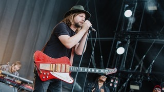 Welshly Arms rocken die Bühne (Foto: SWR / Ronny Zimmermann) Welshly Arms rocken die Bühne