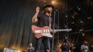 Welshly Arms rocken die Bühne (Foto: SWR / Ronny Zimmermann) Welshly Arms rocken die Bühne