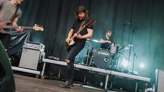 Welshly Arms rocken die Bühne (Foto: SWR / Ronny Zimmermann) Welshly Arms rocken die Bühne