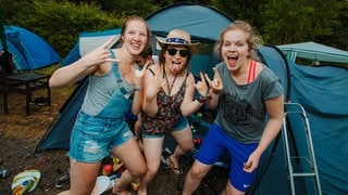 Rock 'n' Roll auf dem Campingplatz (Foto: SWR / Ronny Zimmermann) Rock 'n' Roll auf dem Campingplatz