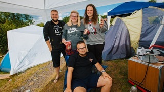 Rock 'n' Roll auf dem Campingplatz (Foto: SWR / Ronny Zimmermann) Rock 'n' Roll auf dem Campingplatz