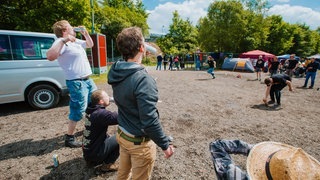 Rock 'n' Roll auf dem Campingplatz (Foto: SWR / Ronny Zimmermann) Rock 'n' Roll auf dem Campingplatz