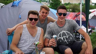 Vor der Party ist nach dem Aufbau (Foto: SWR / Marcel Hildmann) Vor der Party ist nach dem Aufbau