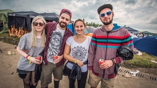 Eine große Matsch-Familie bei Rock am Ring - RON_9227.jpg-97905 (Foto: DASDING / Ronny Zimmermann) Eine große Matsch-Familie bei Rock am Ring - RON_9227.jpg-97905