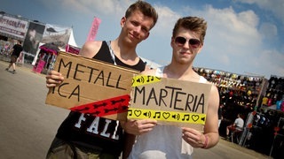 Grundsatzfrage: Metallica oder Marteria? - IMG_1485.jpg-132531 (Foto: dasding.de) Grundsatzfrage: Metallica oder Marteria? - IMG_1485.jpg-132531