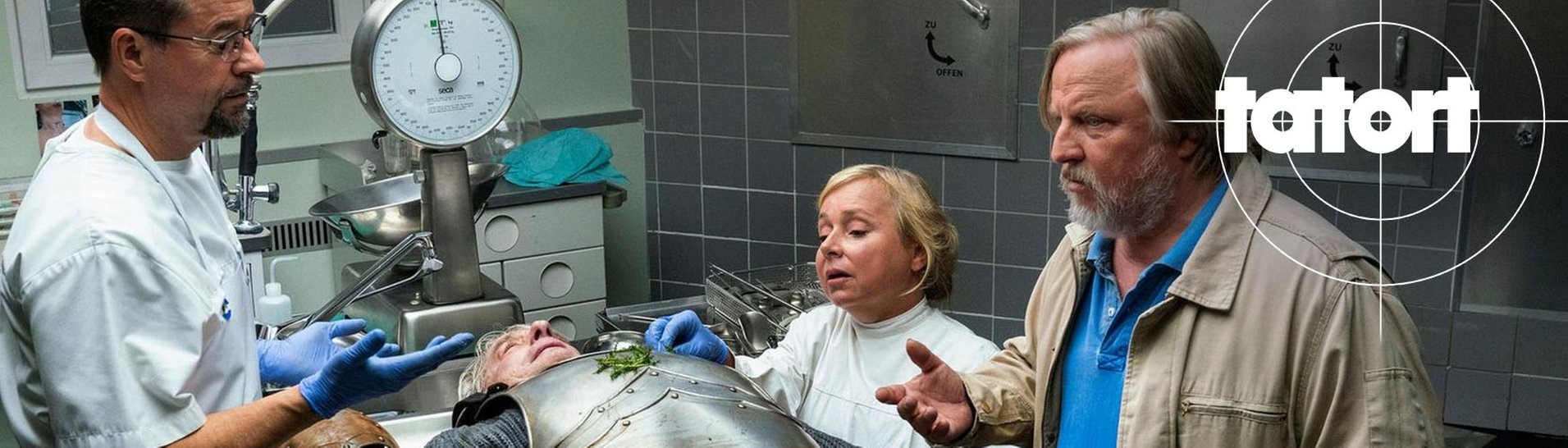 Tatort Kommissare bei der Leichenschau (Foto: WDR/Thomas Kost)