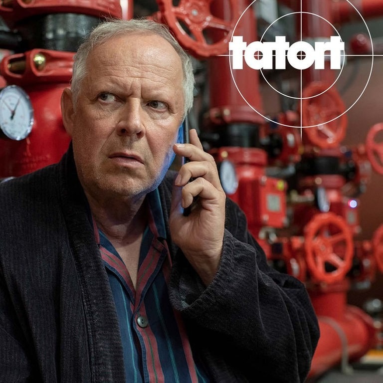 Tatort Kiel: Borowski am Telefon (Foto: ard-foto s2-intern/extern, NDR / ARD / Thorsten Jander)