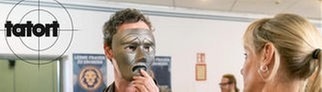 Tatort (28.11): Peter Faber und Martina Bönisch, im Hintergrund eine Leiche