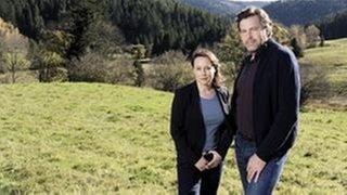 Eva Löbau und Hans-Jochen Wagner (Foto: SWR/Benoît Linder) Eva Löbau und Hans-Jochen Wagner