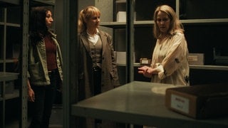 Szene aus dem Tatort „Rapunzel“ aus Zürich mit Grandjean und Ott (Foto: ard-foto s3, SRF/Screenshot) Szene aus dem Tatort „Rapunzel“ aus Zürich mit Grandjean und Ott