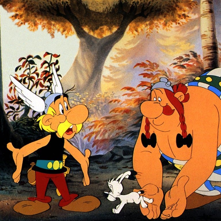 Asterix-Quiz: Asterix, Obelix und Idefix (Foto: picture-alliance / Reportdienste, Picture Alliance)