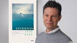 Michael Wirbitzky stellt seinen Buchtipp beim SWR3 Lesetag vor: Gentleman über Board (Foto: SWR3, Buchcover: Mare Verlag // Foto von Michael Wirbitzky: SWR3) Michael Wirbitzky stellt seinen Buchtipp beim SWR3 Lesetag vor: Gentleman über Board