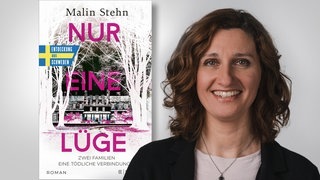 Manuela Ried stellt ihren Buchtipps beim SWR3 Lesetag vor: Nur eine Lüge (Foto: SWR3, Buchcover: S. Fischer Verlag // Foto Manuela Ried: SWR3) Manuela Ried stellt ihren Buchtipps beim SWR3 Lesetag vor: Nur eine Lüge