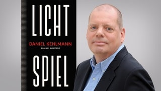 Klaus Sturm stellt seinen Buchtipp beim SWR3 Lesetag vor: Lichtspiel (Foto: SWR3, Buchcover: Verlag Rowohlt // Foto Klaus Sturm: SWR3) Klaus Sturm stellt seinen Buchtipp beim SWR3 Lesetag vor: Lichtspiel
