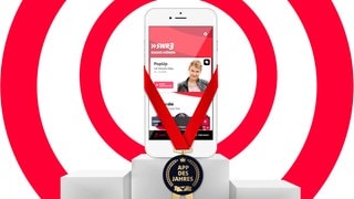 Die neue SWR3 App wurde zu App des Jahres gekürt. (Foto: SWR3) Die neue SWR3 App wurde zu App des Jahres gekürt.