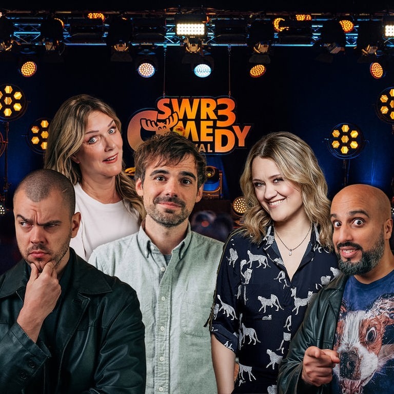 Das Line up des SWR3 Comedy Festivals 2024 (Foto: SWR3, Niko Neithardt)