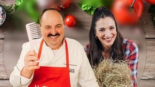 Heu und Kamm kommen beim großen SWR3 Grillen 2025 zum Einsatz. Wofür brauchen Johann und Sally sie? Hier die Zutatenliste checken.