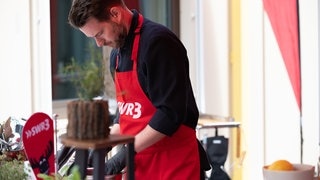SWR3 Grillen mit Johann Lafer und Johannes Strate am 11. April 2021 (Foto: SWR3, Björn Pados) SWR3 Grillen mit Johann Lafer und Johannes Strate am 11. April 2021