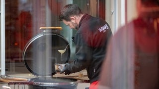 SWR3 Grillen mit Johann Lafer und Johannes Strate am 11. April 2021 (Foto: SWR3, Björn Pados) SWR3 Grillen mit Johann Lafer und Johannes Strate am 11. April 2021
