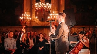 Calum Scott bei der SWR3 Casino Session (Foto: SWR3, Niko Neithardt) Calum Scott bei der SWR3 Casino Session