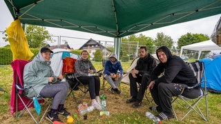 Ein Camp nach dem aufstehen (Foto: SWR3, SWR3 / Ronny Krautz) Ein Camp nach dem aufstehen