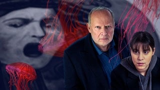 Tatort Kiel „Borowski und das Haupt der Medusa“: Klaus Borowski mit seiner Kollegin Mila Sahin. (Foto: ard-foto s1, NDR/Thorsten Jander/Sabrina Raap) Tatort Kiel „Borowski und das Haupt der Medusa“: Klaus Borowski mit seiner Kollegin Mila Sahin.